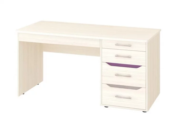 Стол компьютерный с надстройкой Мегаполис 55.24 55.25 Сосна Астрид_1