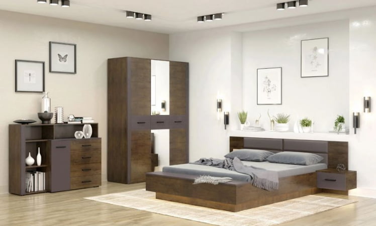 Тумба под ТВ Куба 03 Таксус Вольфрам_1