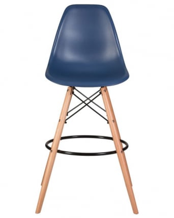 Стул барный ДОБРИН ДСВ БАР (ножки светлый бук, цвет темно-синий (БЕ-12)) 2 шт / DOBRIN DSW BAR (BE-12))_6