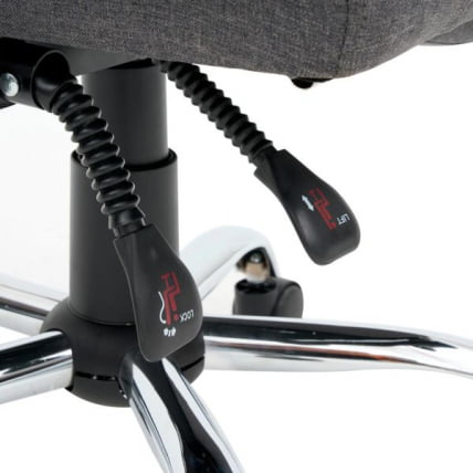 Кресло офисное с функцией вибромассажа CРОМЕКС (КРОМЕКС) Чилл МС-005 ткань серое / CROMEX Chill MS-005_11