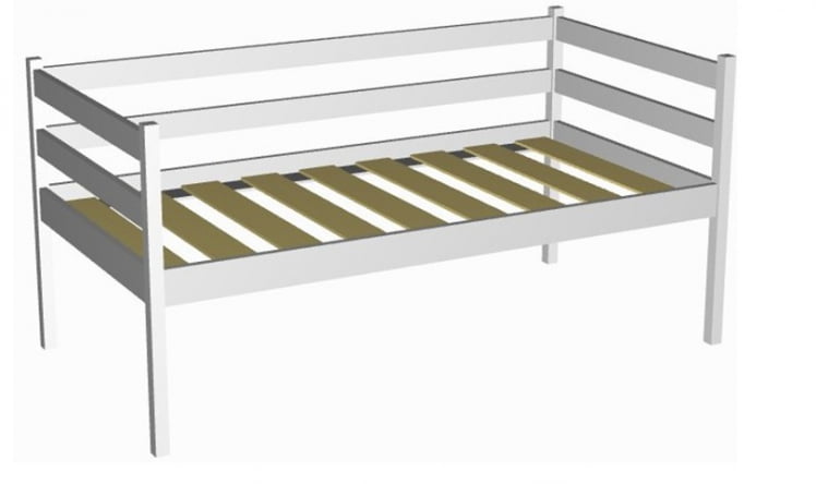 Кровать детская RooRoom VK-9р Розовая_0