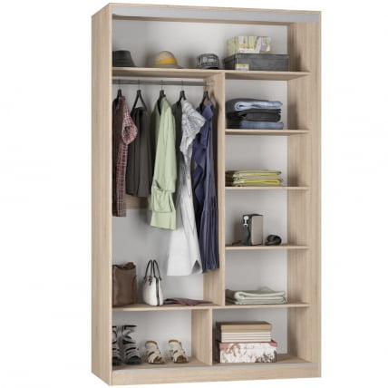 Шкаф-купе Б-230х135х60-2(ЯШТ-Д9Д10) / B-230х135х60-2(ЯШТ-D9D10)_1