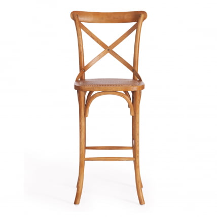 Стул CРОСС БАР (мод.CЕ6002) дерево береза, 49.5*52.5*117, Груша (№3) / CROSS BAR (mod.CE6002)_4