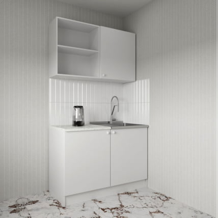 Кухня Белая 1200_0