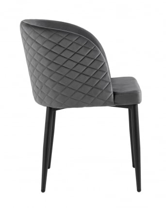 Стул Оскар велюр серый 2 шт_5