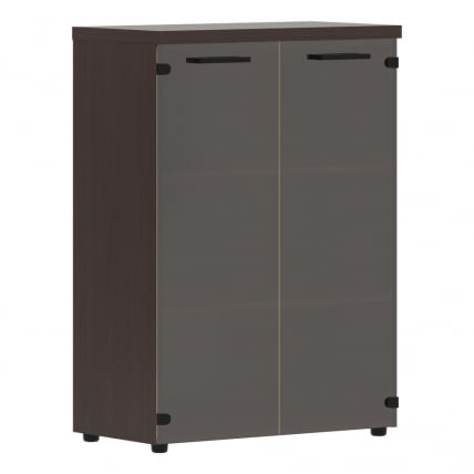 Шкаф со стеклянными дверьми и топом Torr LUX TMC 85.2 Венге Магия_0