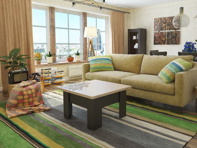 Стол журнальный Секрет модуль 01 Венге/Дуб млечный_4