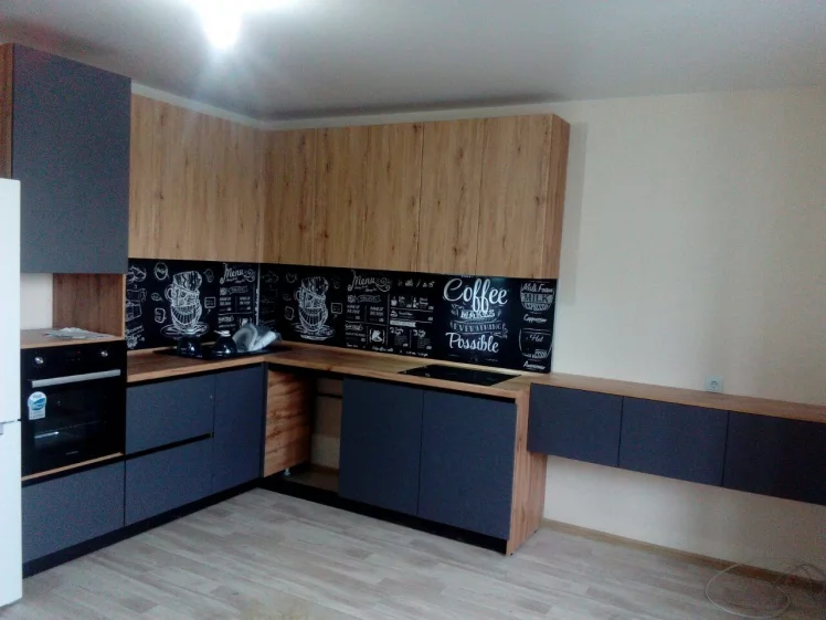 Глянцевый фартук (КОМПОЗИТ) КМ 33 / KM_11