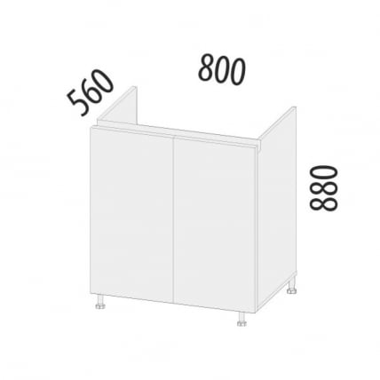 Напольный шкаф под мойку Дакота 103.51_3