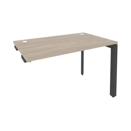 Стол-приставка на П-образном м/к к опорным элементам ONIX O.MP-SPR-2.7 Дуб Аттик/Антрацит_0