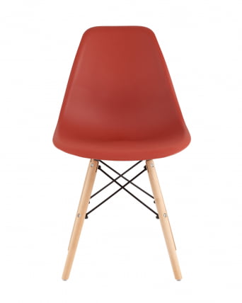 Стул Еамес Стйле ДСВ терракотовый (разборный каркас) / Eames Style DSW_1