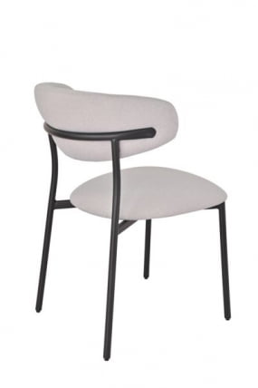 Стул обеденный Ayla светло-серый 2 шт._5