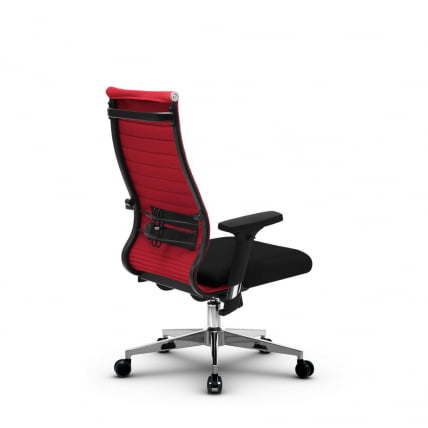Кресло офисное МЕТТА B 2b 19/2D, Основание 17834 Комплект 3 Красное Черное_2