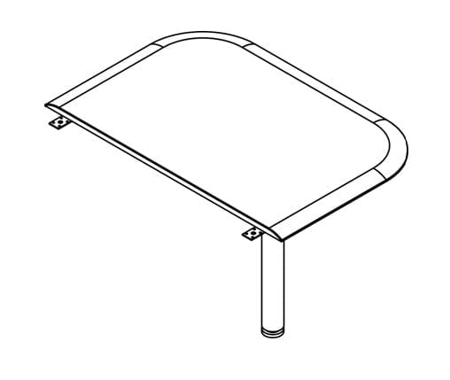 Приставка для письменного стола WKD 706 Дуб сонома_1