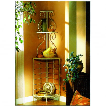 Этажерка угловая Полонез кованая_1