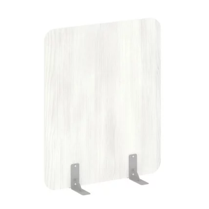 Перегородки на металлических опорах на фетровых подпятниках R-line DP.F-100-120 Снежная Патина_0