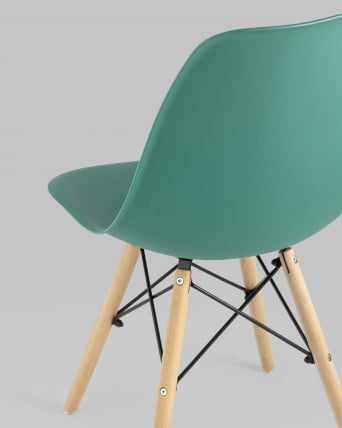 Стул Eames Style DSW серо-зеленый 4 шт. комплект (разборный каркас)_8