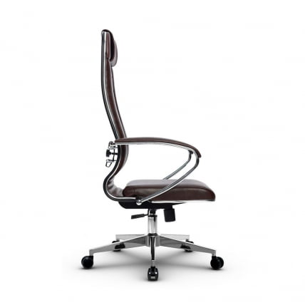 Кресло офисное МЕТТА Комплект 29, Основание 17834 Комплект 3 Коричневое_1