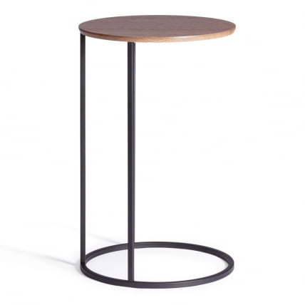 Журнальный стол Mone МДФ/металл, 45х45х70,5 см, акация/черный_2