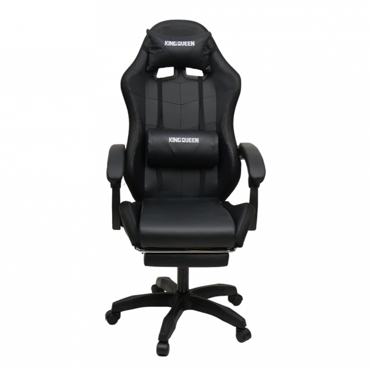 Кресло 908 KINGQUEEN цвет черный с массажем и подсветкой 908-black-mass_2