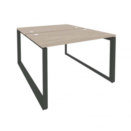 Рабочая станция на О-образном м/к ONIX O.MO-D.RS-2.2.7 Дуб Аттик/Антрацит_0