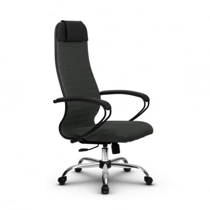 Офисное кресло МЕТТА Комплект 21, Основание 17833 Темно-серый_1