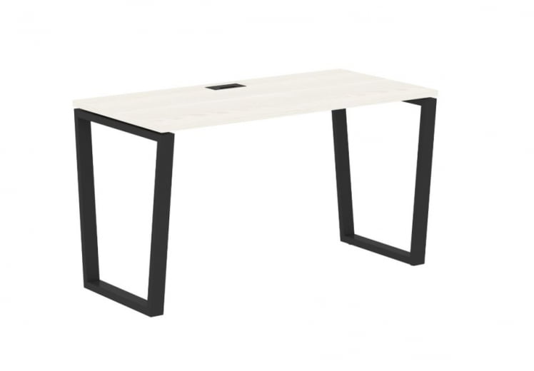 Стол письменный EDIS EVST 1367 Ясень Траун Черный_0