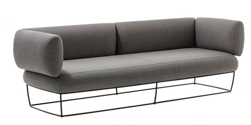 Диван трехместный без подлокотников Деми А-17/9_0