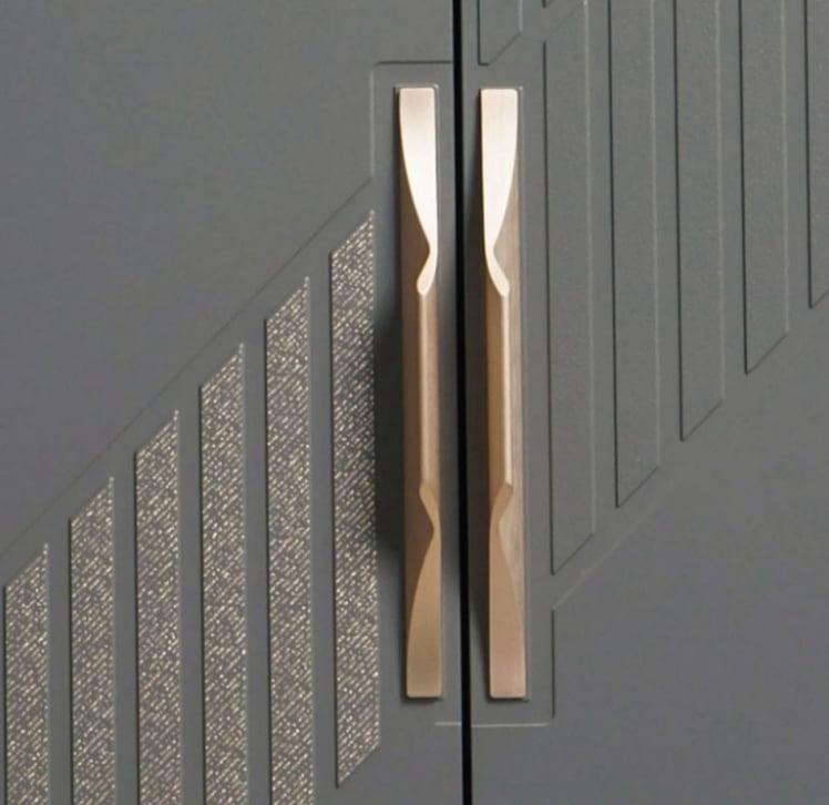 Шкаф для одежды с полками и штангой (лев/прав) Монако 902.13 Дуб Вотан Графит_4