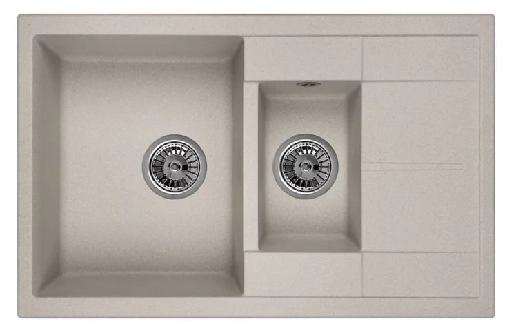 Кухонная мойка GRANULA 7802 Базальт_0