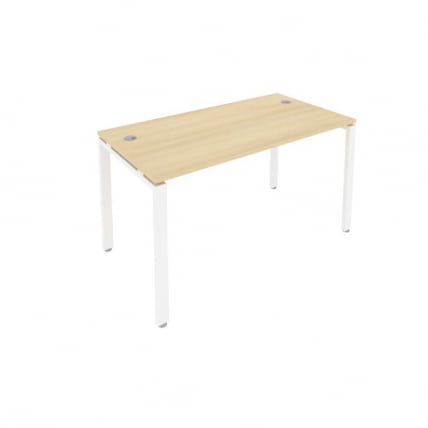 Стол письменный METAL SYSTEM Б.СП-3 Акация/Белый_0