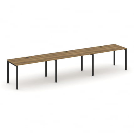 Рабочая станция на 3 места CONCEPT CN.ORS-007 Сандал Янтарный Черный_0