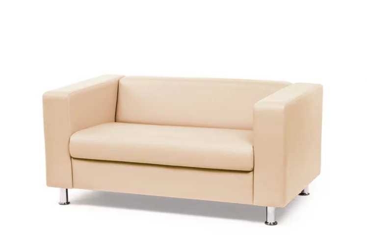 Диван Алекто двухместный Consul Panna (кожа)_0