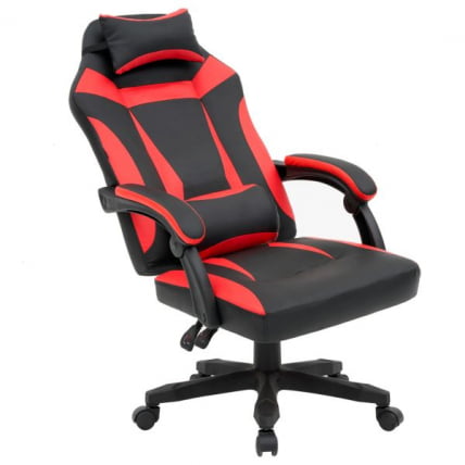 Кресло компьютерное CРОМЕКС (КРОМЕКС) Старт ГМ-105 экокожа черное/красное / CROMEX Start GM-105_6