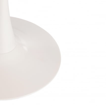 Стол ТУЛИП (мод. 011) металл, мдф, 90 х 90 х 74 см, белый / TULIP (mod._2