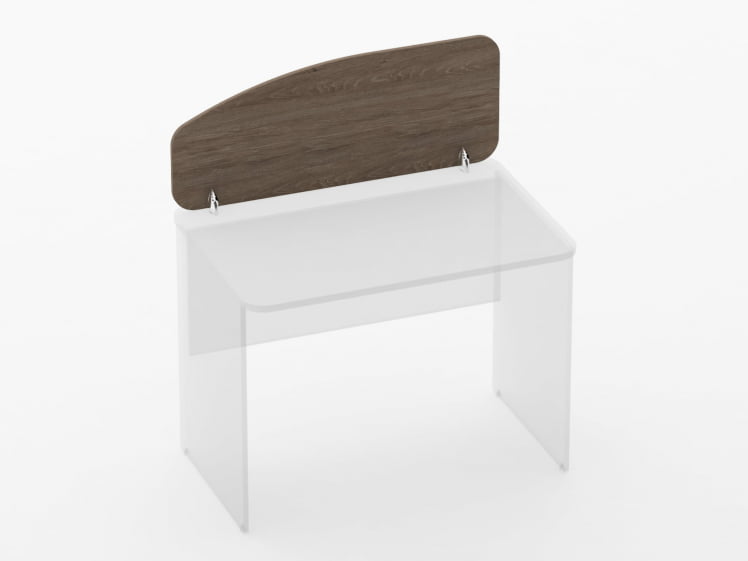 Экран разделительный Glassy 5.12.10 Дуб Верцаска_0