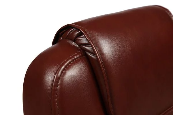 Кресло руководителя Bergamo (коричневая 2 TONE)_5