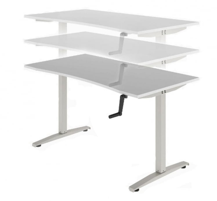 Стол рабочий XTUP 127 Бук Тиара_1