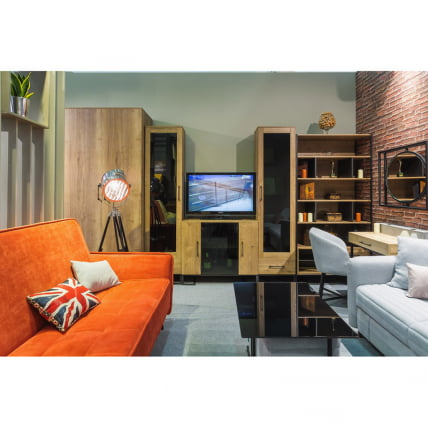 Шкаф двухстворчатый Лофт без зеркал Дуб Натур / Loft_6