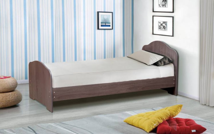 Кровать на уголках №1 700*1900 Ясень Анкор светлый_0