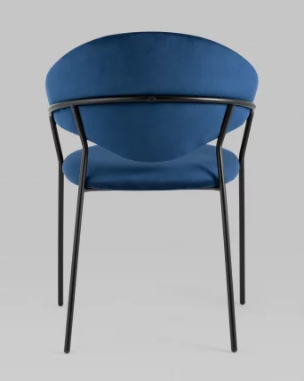 Стул Алексис велюр Синий_4