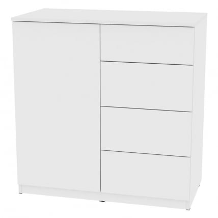 Комод Калисто(K19)923х902х468PUSHtoOPEN(Белый)_0