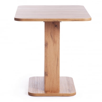 Стол обеденный SMART ЛДСП, 105-140х68,6х75 см, Дуб вотан/Белый_1