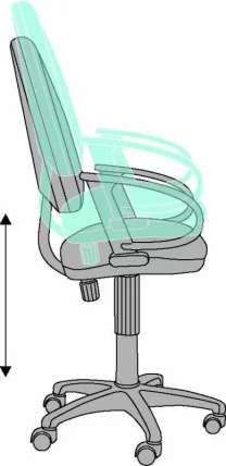 Кресло офисное Бюрократ CH-300/GREY Серый JP-15-1_4