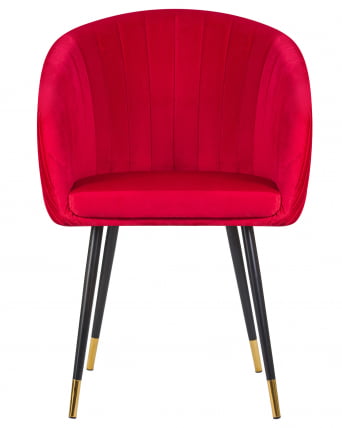 Стул обеденный DOBRIN MARY Малиновый велюр 1922-14_5