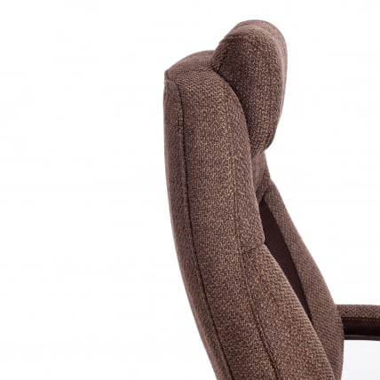 Кресло офисное Труст (макс) ткань, коричневый/коричневый , МДЖ190-7/ТВ-24 / Trust (max) MJ190-7/TW-24_12