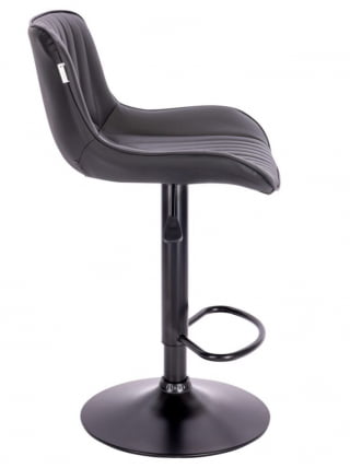 Барный стул Everprof Grace Black Экокожа Черный_1