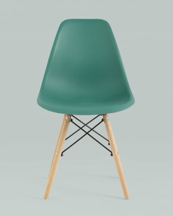 Стул Eames Style DSW серо-зеленый 4 шт. комплект (разборный каркас)_5