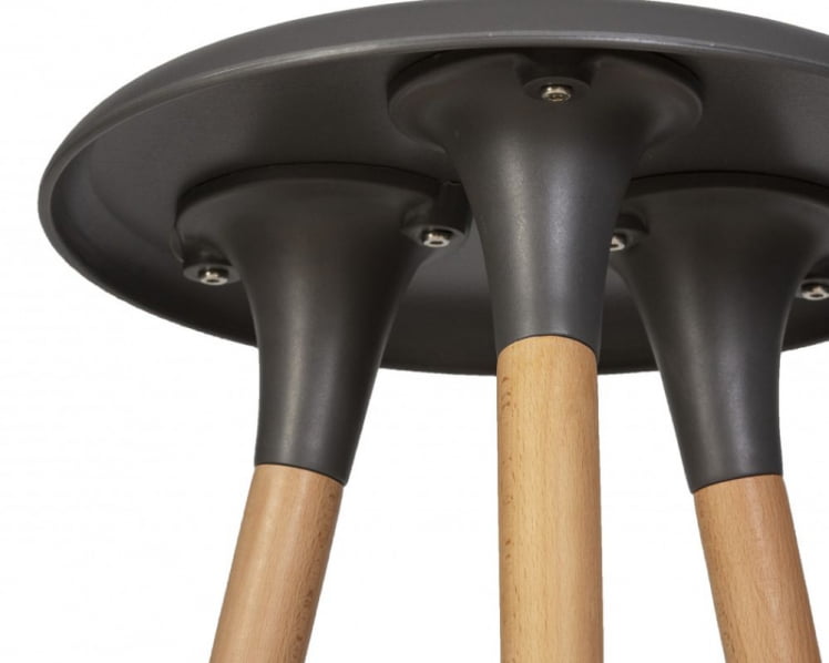 Табурет барный DOBRIN ROYCE Темно-серый GR-04_4