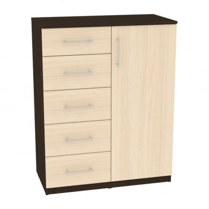 Комод Калисто(К37)1147х902х468ручкарейлинг160мм(Венге-ДМ) / Калисто(K37)1147х902х468ручкарейлинг160мм(Венге-ДМ)_0